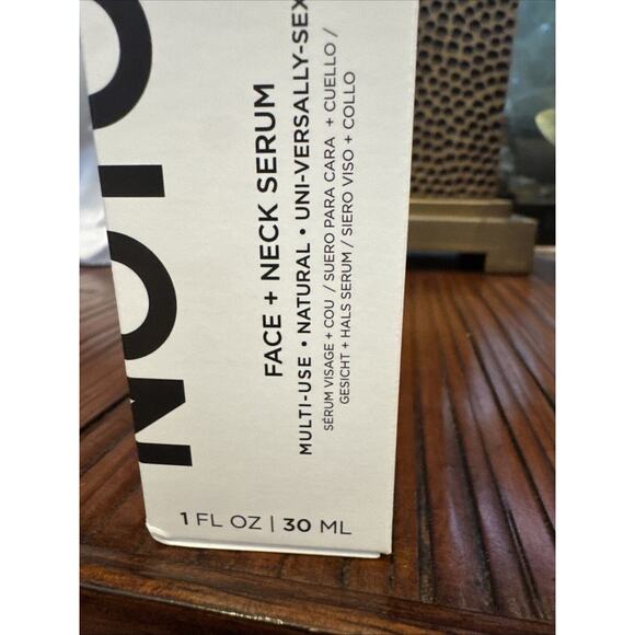 NIB! NOTO Deep Serum Face + Neck Serum 1 oz. 30 mL Natural Multi Use Full Size - Picture 4 of 4